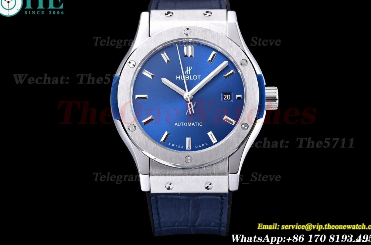 Fusion Classic 42mm GDF Dial Blue SS LE MY8215 0110